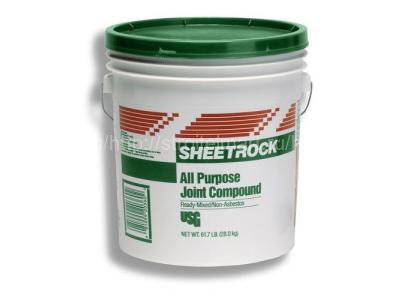 Шпатлевка полимерная Sheetrock для потолков и стен, 28 кг. (17 л.)