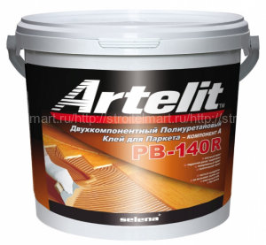 Artelit PB-140, двухкомпонентный клей для паркета, 10 кг.