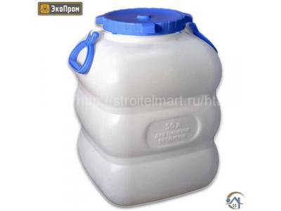 Пластиковая фляга для воды Гранде 50 л с ручками
