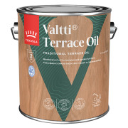 Tikkivala Valtti Terrace Oil (Валтти масло) атмосферостойкое колеруемое масло для террас и садовой мебели 0,9 л.
