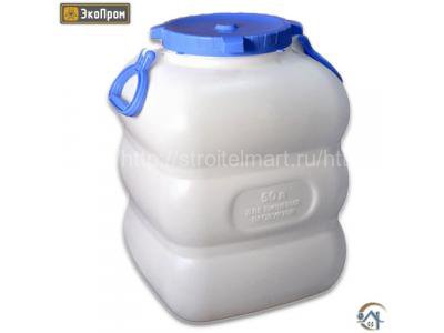 Пластиковая фляга для воды Гранде 60 л с ручками