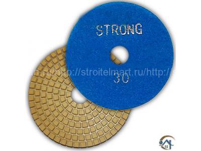Диск алмазный шлифовальный гибкий АГШК Черепашка Ф100 № 30