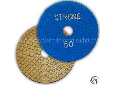 Диск алмазный шлифовальный гибкий АГШК Черепашка Ф100 № 50