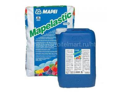 Mapei Mapelastic (Мапей Мапэластик) обмазочная гидроизоляция (комплект) 32 кг Mapei Mapelastic (Мапей Мапэластик) обмазочная гидроизоляция (комплект) 32 кг