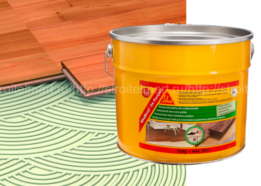 Sika SikaBond-54 Parquet / Сика Сикабонд Паркет высокоэластичный полиуретановый клей для приклеивания напольных покрытий  13кг