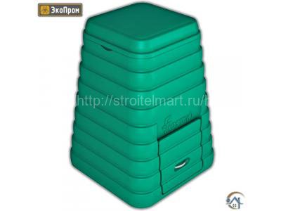 Компостер садовый пластиковый Rostok зеленый